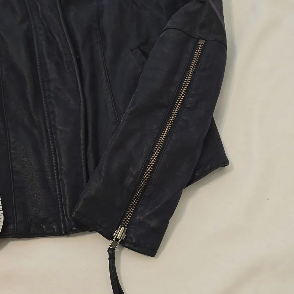 Free People Leather‎ Jacket size 4